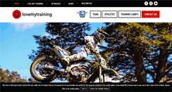 Desktop Screenshot of lovemytraining.com
