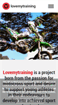 Mobile Screenshot of lovemytraining.com
